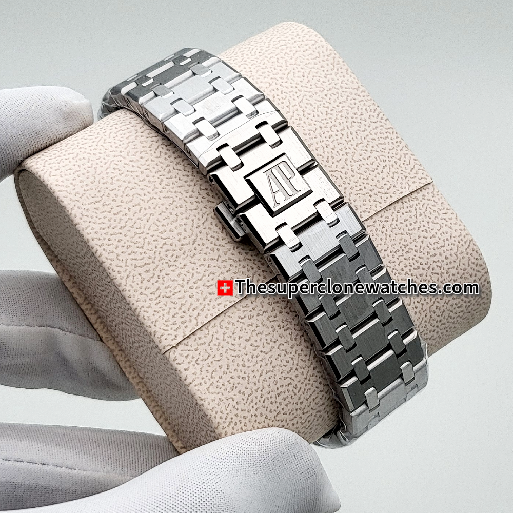 Audemars Piguet Royal Oak Double Balance Wheel Openworked Stainless Steel Exact 1:1 Super Clone 3132 Swiss Movement Replica Watch