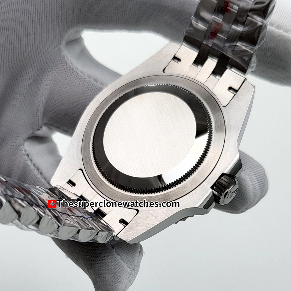 Rolex GMT Master II BATGIRL Jubilee Bracelet Exact 1:1 Super Clone 3285 Swiss Movement Replica Watch Ref-126710BLNR